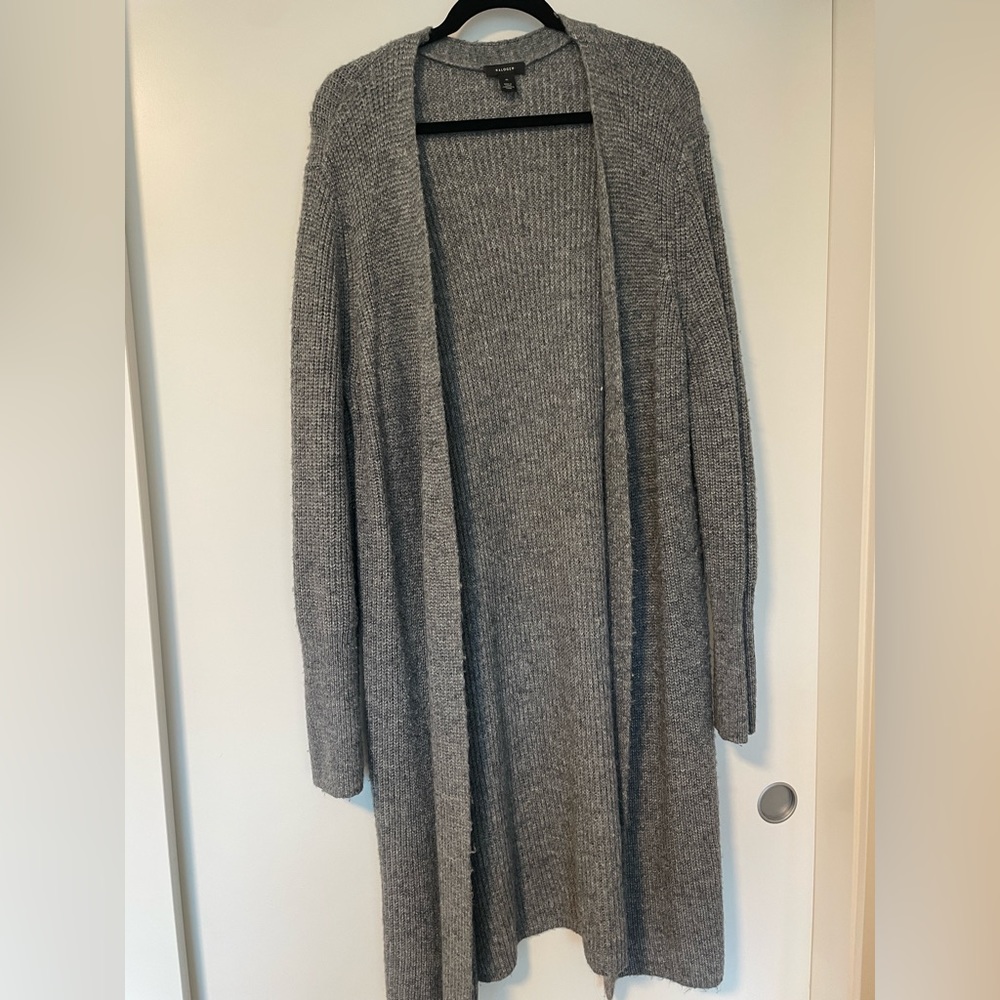 Long halogen cardigan